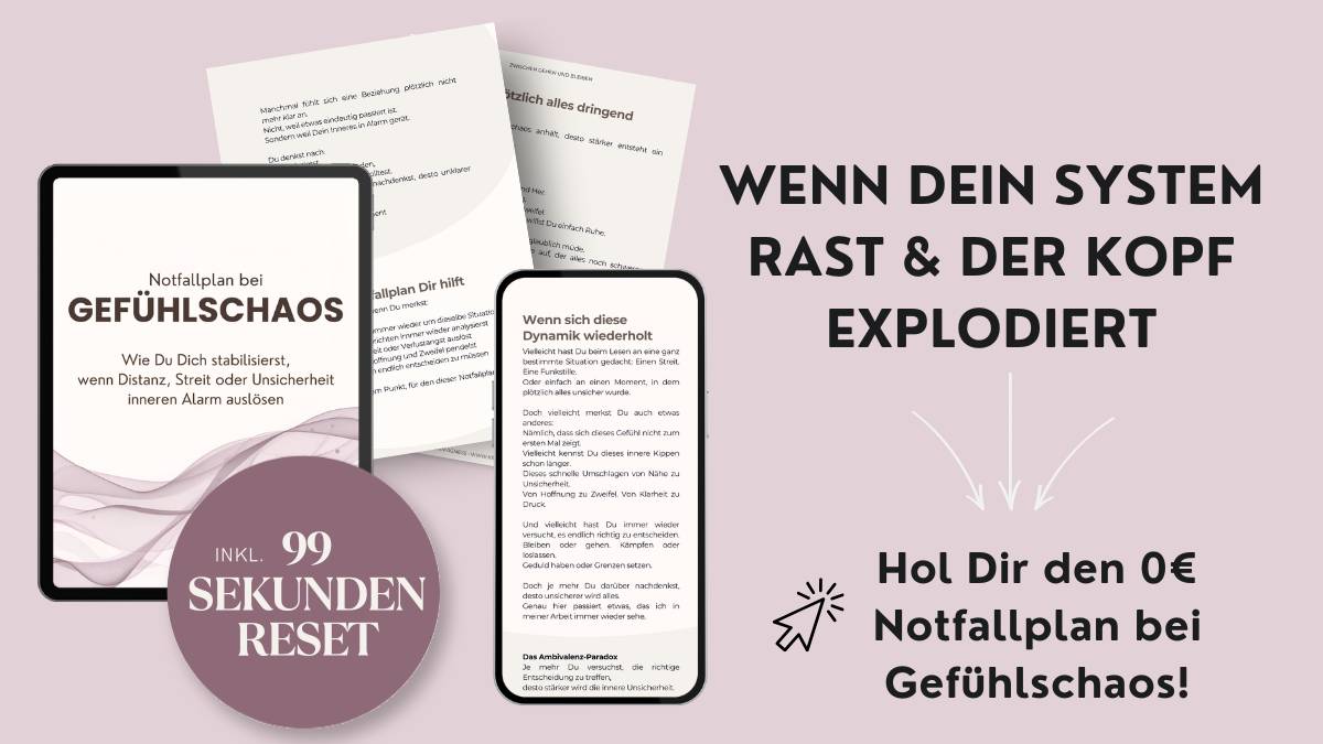 0€ Notfallplan für emotionale Klarheit in Beziehungsmomenten